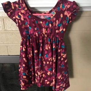 Empire dot dot smile dress